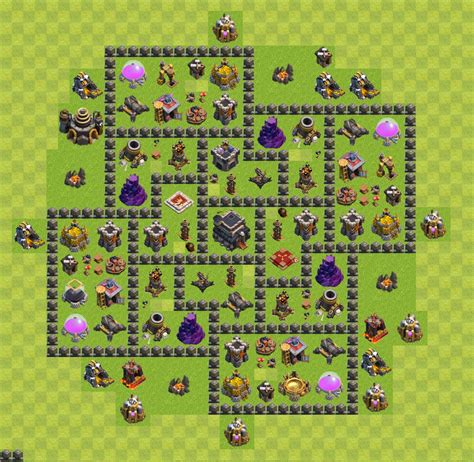 clash of clans town hall 9 base.